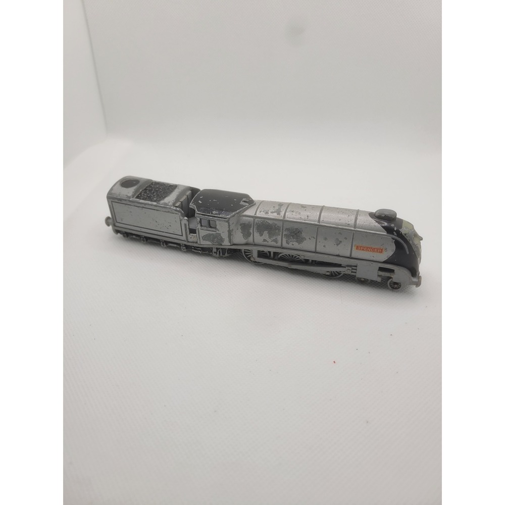 Ertl Thomas & Friends Spencer Die-Cast Silver Train Engine 2003 Vintage Toy